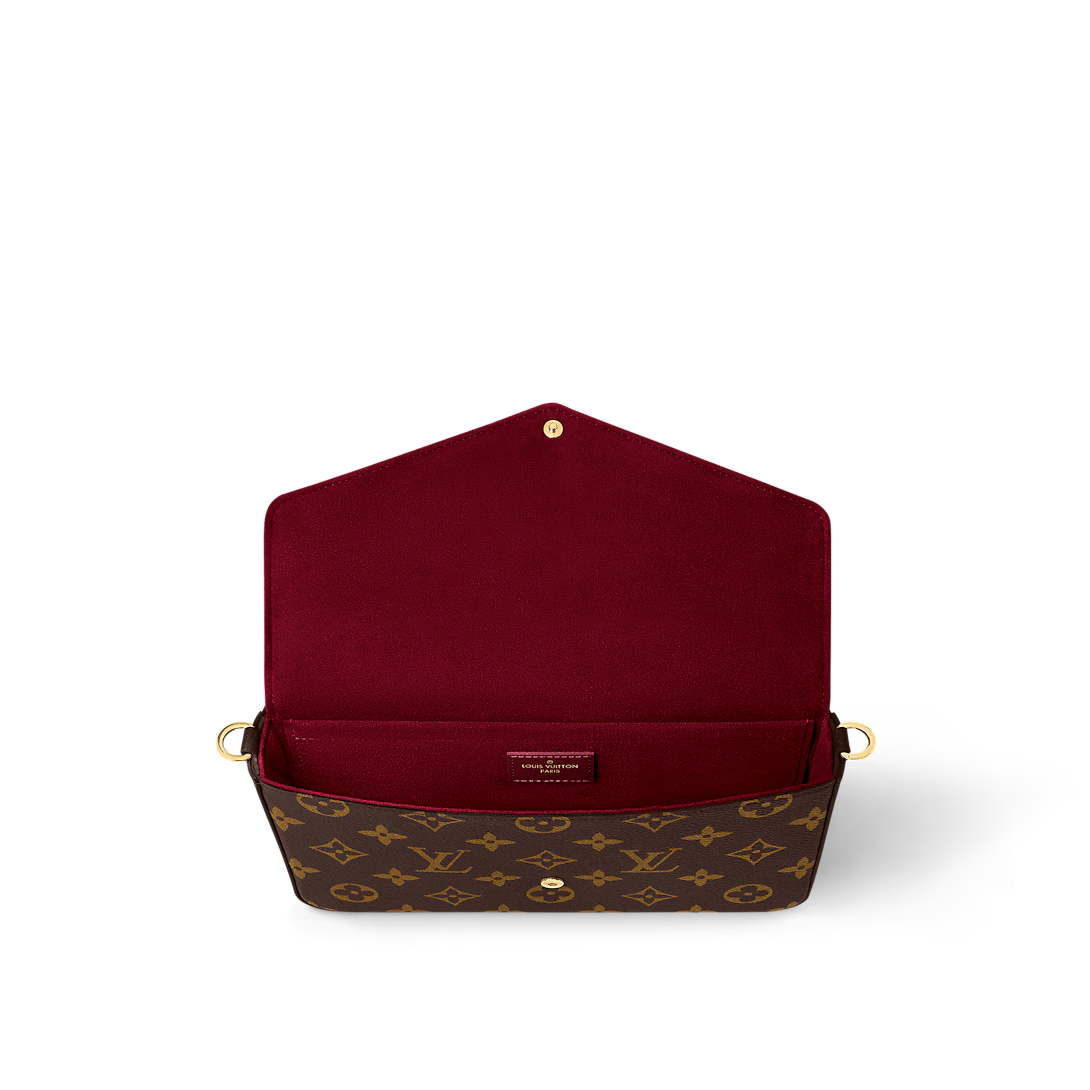 Elegance Mini Flap Pochette (Red)