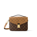 Monogram Lock Shoulder Bag (Beige)