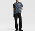 Valmont Check Knit Tee