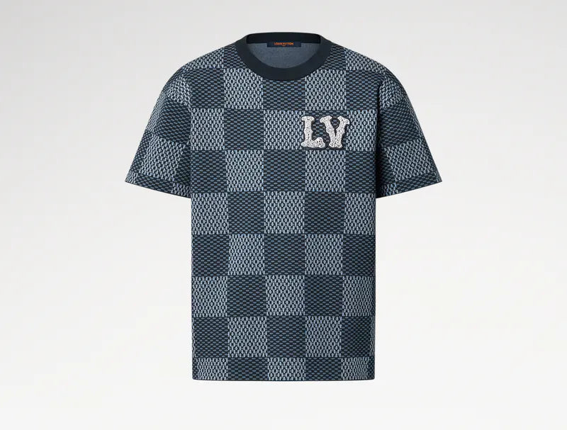 Valmont Check Knit Tee