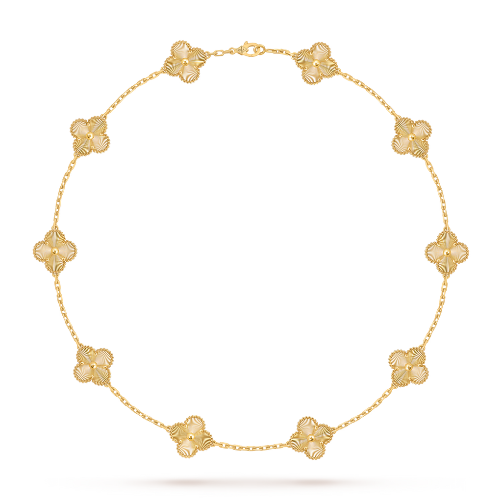 Ten Clover Necklace