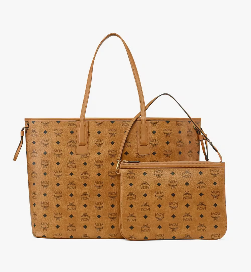 Signature Visetos Shopper Tote